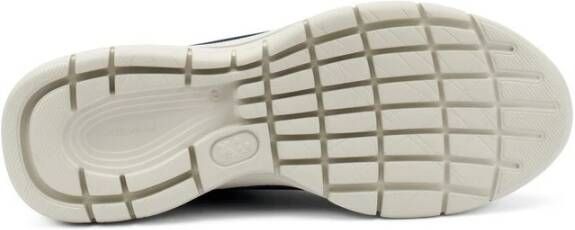 Frau Blauwe Technische Stoffen Heren Sneakers