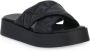Frau Comfortabele Stijlvolle Flip Flops Black Dames - Thumbnail 2