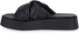 Frau Comfortabele Stijlvolle Flip Flops Black Dames - Thumbnail 3