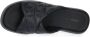 Frau Comfortabele Stijlvolle Flip Flops Black Dames - Thumbnail 4