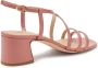 Frau Lakleren Sandalen in Phard Pink Dames - Thumbnail 3