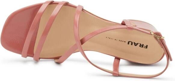 Frau Lakleren Sandalen in Phard Pink Dames