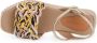 Frau Sandalen FANCY RAFIA TRICOLOR - Thumbnail 5