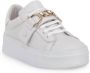 Frau Witte Mousse Sneakers voor Vrouwen White Dames - Thumbnail 4