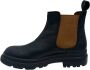 Frau Vintage Nabuk Werkkleding Laarzen Black Heren - Thumbnail 2