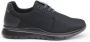 Frau Zwarte Technische Stof Sneakers voor Mannen - Thumbnail 2