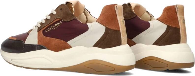 Fred De La Bretoniere Flame Gaia Combi Sneakers Dames Rood