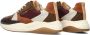 FRED DE LA BRETONIERE Lage Sneakers Dames Flame Gaia Combi Maat: 41 Materiaal: Leer Kleur: Rood - Thumbnail 2