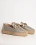 Fred de la Bretoniere June-Li Geweven Espadrilles Beige Dames - Thumbnail 3