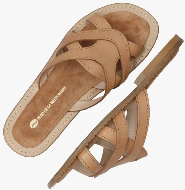 Fred De La Bretoniere Neva Slipper Sandalen zonder hak