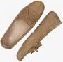 Fred de la Bretoniere Suede Moccasin Loafers Brown Dames - Thumbnail 4