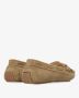 Fred de la Bretoniere Suede Moccasin Loafers Brown Dames - Thumbnail 5