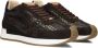 Fred de la Bretoniere Yentl Sign Sneakers Dames Bruin - Thumbnail 3