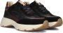 FRED DE LA BRETONIERE Lage Sneakers Dames Mariola Sign Maat: 38 Materiaal: Leer Kleur: Zwart - Thumbnail 2