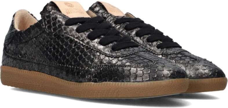 Fred De La Bretoniere Zwarte Pearl Base Sneakers