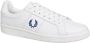 Fred Perry Lage Sneakers B721 Leather Towelling - Thumbnail 3