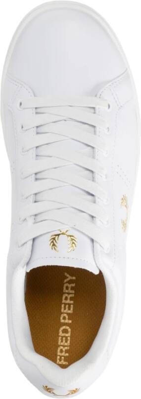 Fred Perry Klassieke Leren Sneakers Wit Heren