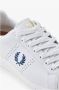Fred Perry Badstof Sneakers met Laurier Detail White Heren - Thumbnail 2