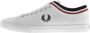Fred Perry Canvas sneakers met lauwerkranslogo White Heren - Thumbnail 4