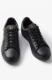 Fred Perry Spencer Leren Tennisschoen Zwart Heren - Thumbnail 3