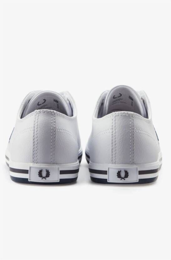 Fred Perry Klassieke Leren Sneakers B7163 563 White Heren