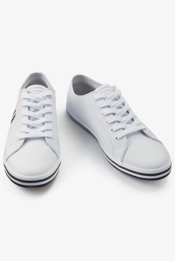 Fred Perry Klassieke Leren Sneakers B7163 563 White Heren