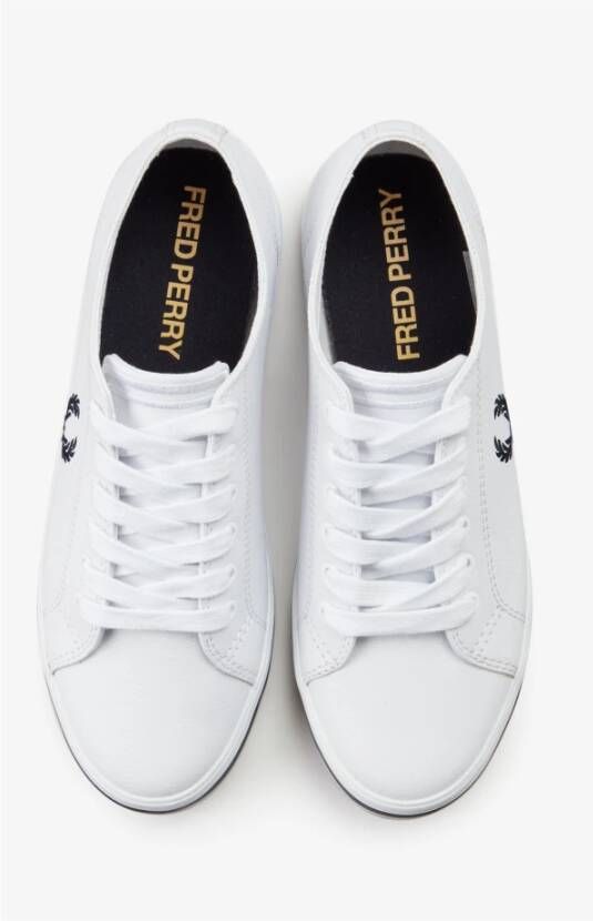 Fred Perry Klassieke Leren Sneakers B7163 563 White Heren