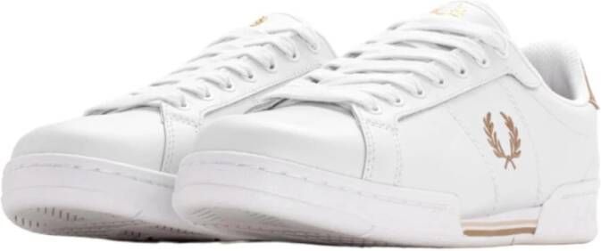 Fred Perry Klassieke leren sneakers White Heren