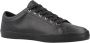 Fred Perry Leren Baseline Sneakers Black Heren - Thumbnail 6