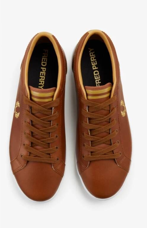 Fred Perry Leren Tennissneakers