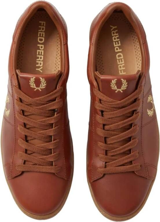 Fred Perry Schoenen Bruin Heren