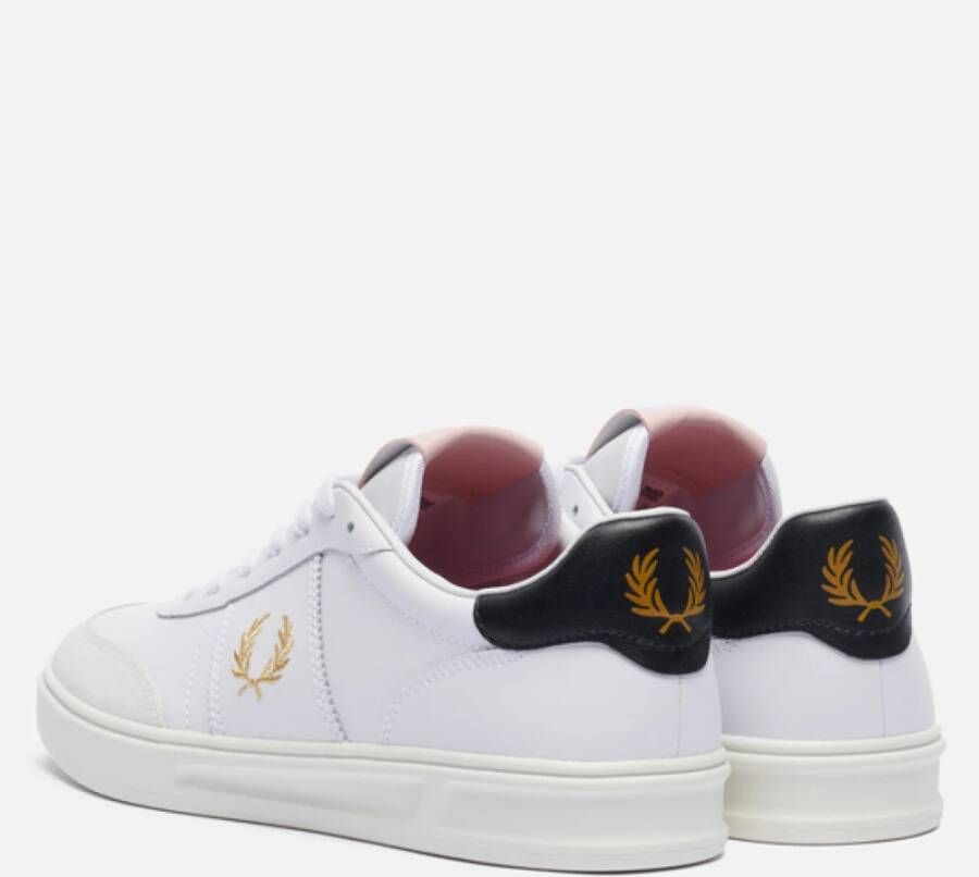 Fred Perry Sneakers B400 Wit Heren