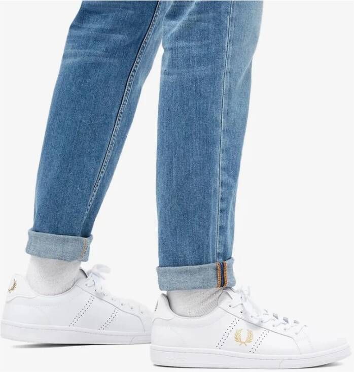 Fred Perry sneakers b721 Wit Heren