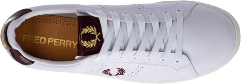 Fred Perry sneakers b721 Wit Heren