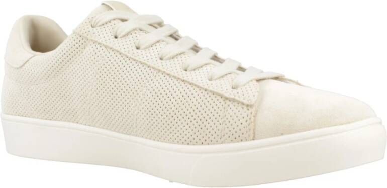 Fred Perry Klassieke Spencer Sneakers voor Mannen Beige Heren