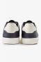 Fred Perry Stijlvolle Leren Sneakers Blauw Heren - Thumbnail 3