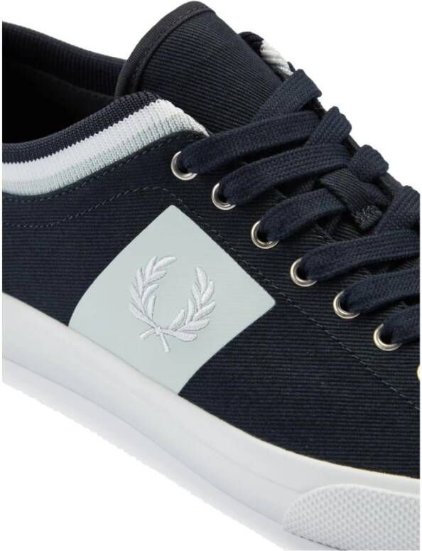 Fred Perry Stijlvolle Herensneakers Blauw Heren