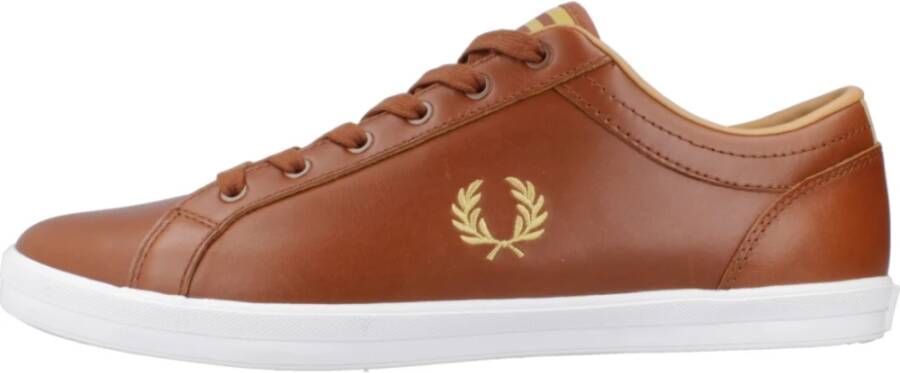 Fred Perry Sneakers Brown Heren