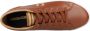 Fred Perry Tan Leren Vulcanised Trainers Bruin Unisex - Thumbnail 11
