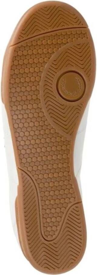 Fred Perry Sneakers Leather Wit Heren