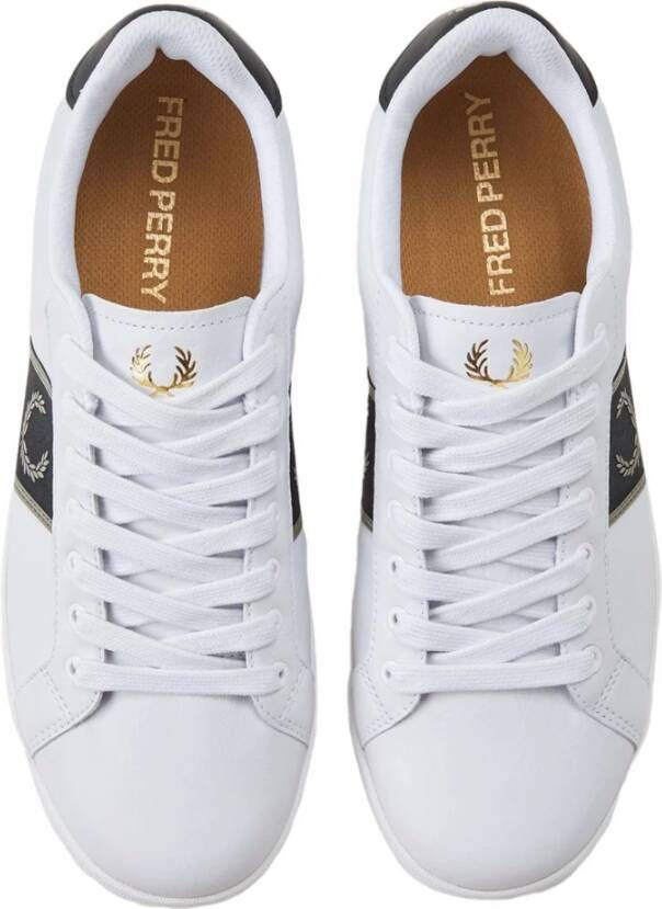 Fred Perry Sneakers White Heren