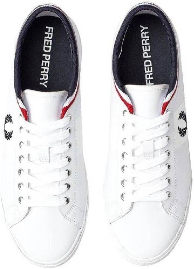Fred Perry Sneakers Wit Heren