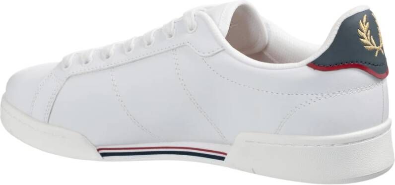 Fred Perry Klassieke Leren Sneakers Wit Heren