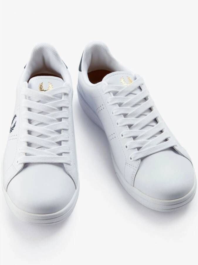 Fred Perry Sneakers Wit Heren