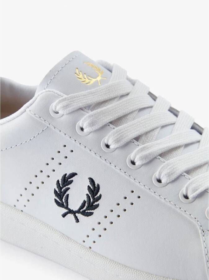 Fred Perry Sneakers Wit Heren