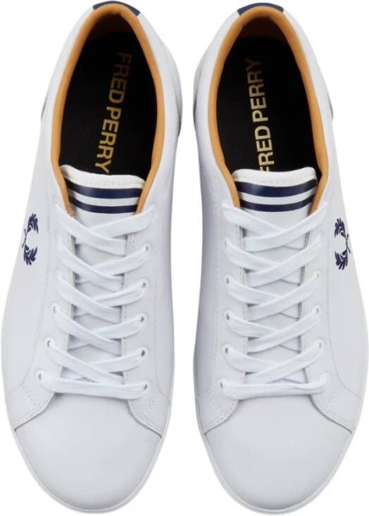 Fred Perry Sneakers Wit Heren