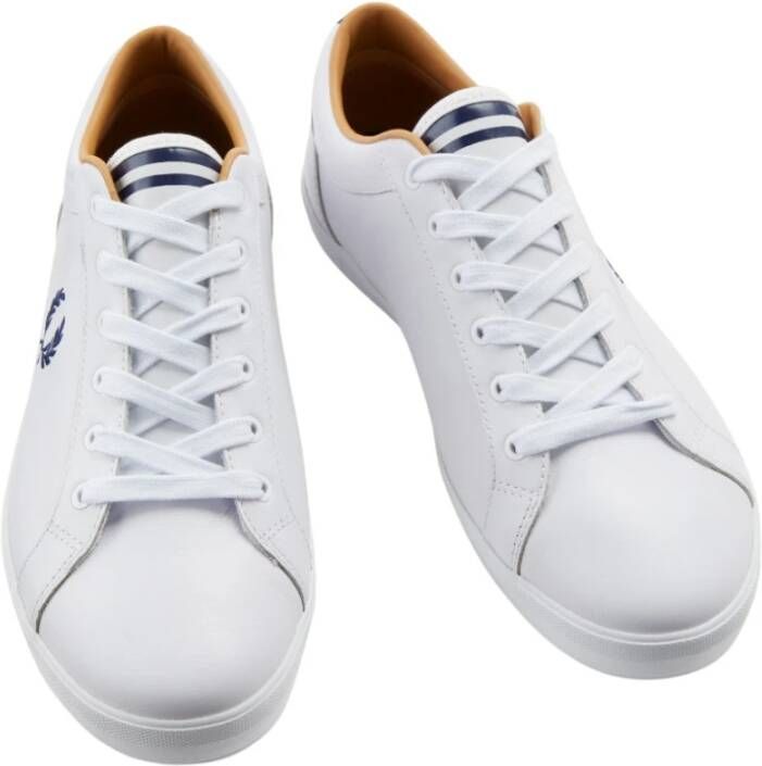 Fred Perry Sneakers Wit Heren