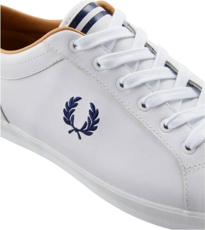 Fred Perry Sneakers Wit Heren