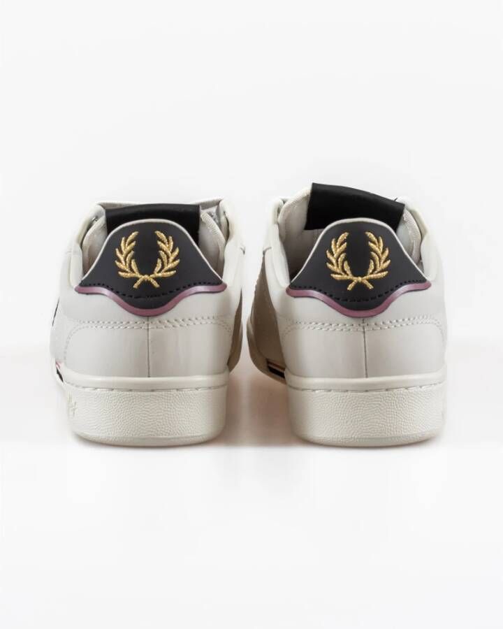 Fred Perry Sneakers Wit Heren