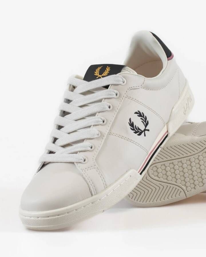 Fred Perry Sneakers Wit Heren